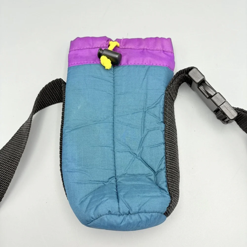 Vintage Coleman Purple Hip Waist Hiking Pack Water Bottle Holder Pocket 90's Y2K